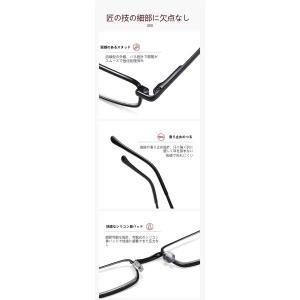 老眼鏡 超薄型 軽量 携帯用 ブルーライトカッ...の詳細画像5