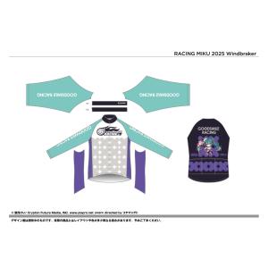 サイクルジャージ レーシングミク 2022 グラフィック Ver. : ファイス