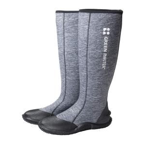 長靴 アトム ATOM グリーンマスター 2627 メンズ　レディース　ヘザーグレー アウトドア キャンプ 田植え ガーデニング 農作業