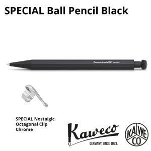 Kaweco（カヴェコ） ショートタイプ 3本用 ブラック レザー ペンケース