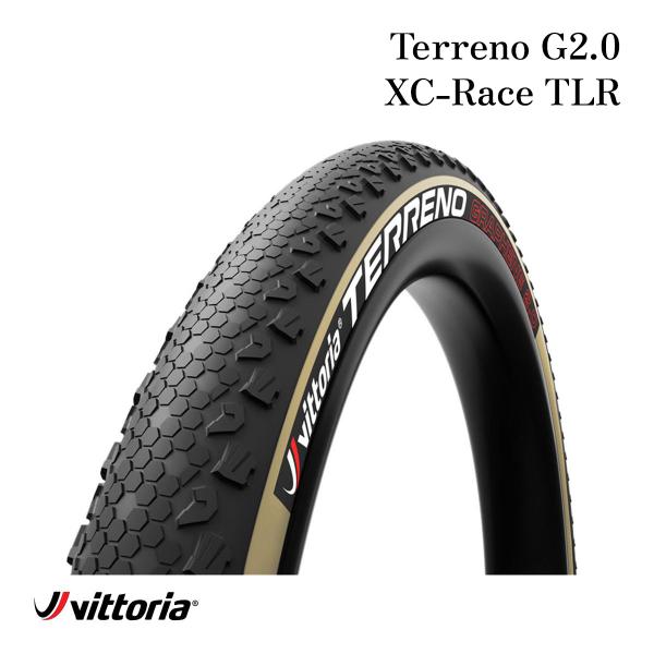 vittoria Terreno G2.0 XC-Race TLR チューブレスレディ 自転車 タイ...