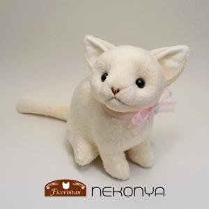 猫ぬいぐるみ「ねこにゃ」三毛猫 【受注製作】 : Ficorintanヤフー店
