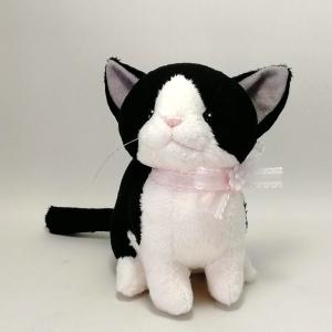 猫ぬいぐるみ「ちびにゃ」黒猫 【受注制作】 : Ficorintanヤフー店