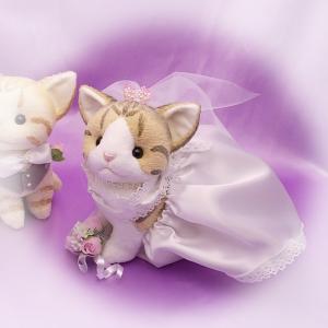 最新の激安 ウェディングキャット新婦 キジトラ白 ウェルカムキャット 猫のウェルカムドール ハンドメイドぬいぐるみ 結婚式やお祝いに 受注製作 Wcb Kijishiro Ficorintanヤフー店 通販 Yahoo Marcelvanhattem Com Br