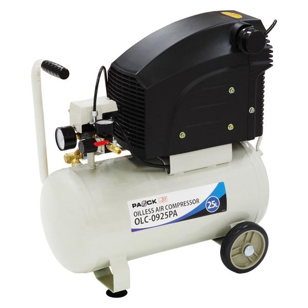 数量限定セール！オイルレスエアコンプレッサ OLC-0925PA 25Lタンク パオック（PAOCK...
