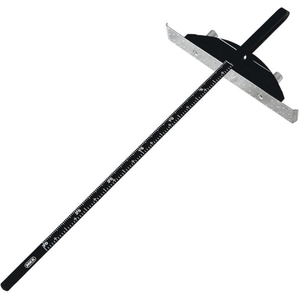 MKK 丸鋸定規羽スライドタイプ 300mm MJH-300 [丸のこ ガイド 定規 補助 工具] ...