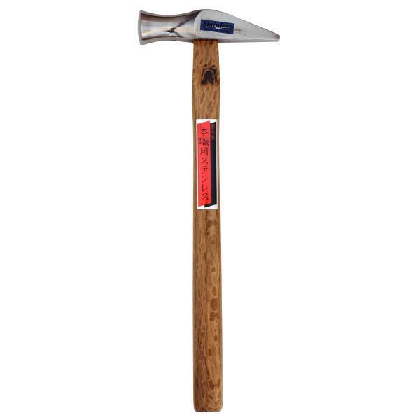 須佐製作所 王将 ステンレス船手玄能 木柄 小 [金槌 かなづち ハンマー 玄能 玄翁 DIY] ＼...