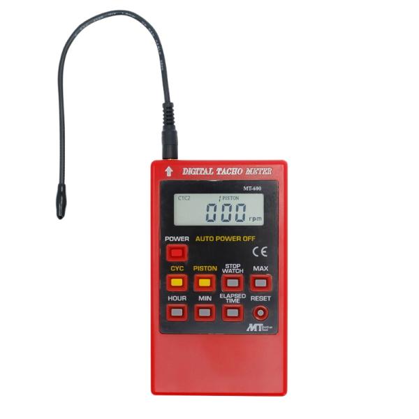 マザーツール（MT） デジタル・ガソリンエンジンタコメーター MT-600 [回転数 測定 非接触]...