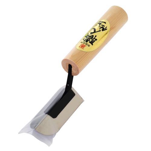 金鹿 職人仕上 出隅押さえ職人 80×25mm 巾セマ1分 ステンレス [左官 内装 塗装 コテ] ...