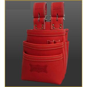 KNICKS ニックス 最高級硬式グローブ革 3段腰袋【ブルー】 KGBL-301DD