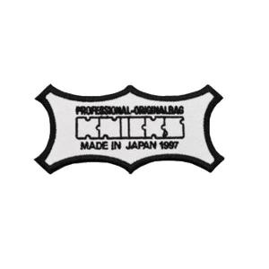 KNICKS（ニックス） KNICKSオリジナルロゴ刺繍ワッペン W-1BW [腰袋