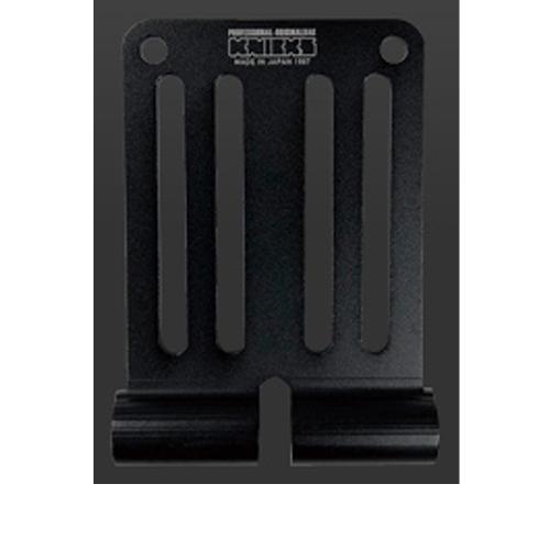 KNICKS（ニックス） 削り出しアルミベルトループ ALU-15-B 黒 [作業工具 腰袋 ベルト...