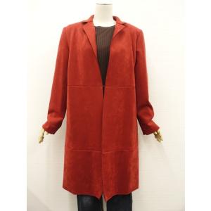 ザラベーシック ZARA BASIC 洗える長袖 ジャケット USA：S レッド系