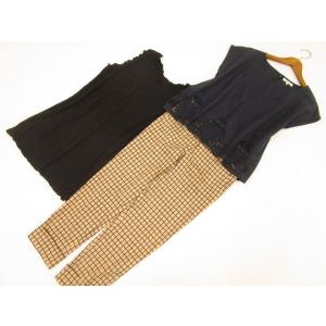 美品GLOBAL WORK＆Lutique＆Loanaカットソー2点+パンツ コーデ3点セット M ...