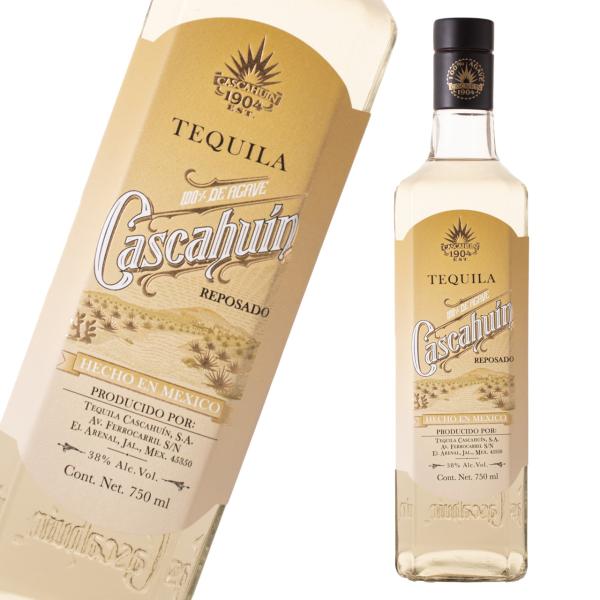 テキーラ カスカウィン レポサド 38度 750ml
