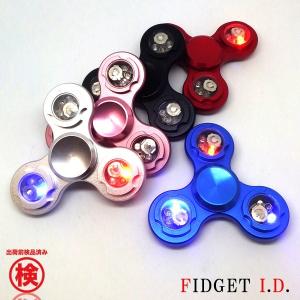 ハンドスピナー フィジェットスピナー（チタン製） ストレス解消 ADHD