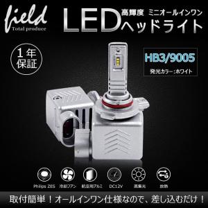 ▼9S 9005 コンパクト オールインワン LEDヘッドライト Philips ZES 高輝度 取付簡単 長寿命 8000LM 6500K 高速冷却フアン搭載 IP65防水