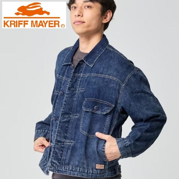 KRIFF MAYER ( クリフメイヤー ) エアーライトデニムジャケット メンズ ジャケット デ...