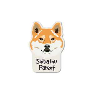 STICKER PACK ( ステッカーパック ) シバイヌペアレント 柴犬 犬 ステッカー すてっかー アウトドア キャンプ ハードクーラー ハードボックス SPS14902