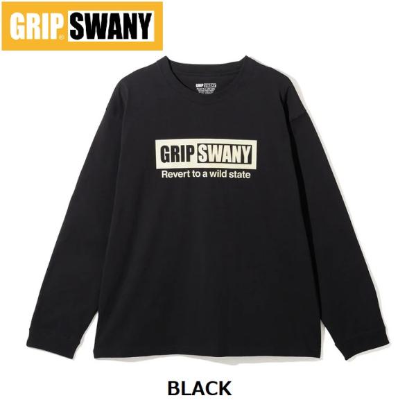 GRIP SWANY ( グリップスワニー ) GSMCT-115 BOX LOGO LS TEE ...