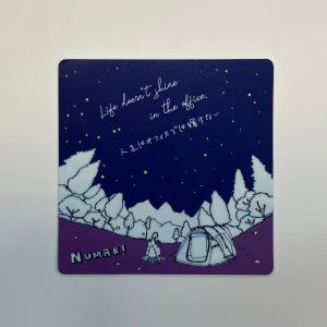 NUMAR! ( ヌマー ) 夜空 ステッカー 防水 ワンポイント アウトドア キャンプ ハードケース MNUM-013 ぬまー レギュラーサイズ プレゼント ギフト