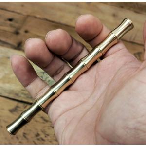 野良道具製作所 ミニ火吹き竹 真鍮 13cm ...の詳細画像1