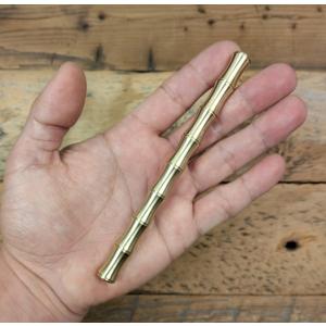 野良道具製作所 ミニ火吹き竹 真鍮 13cm ...の詳細画像5