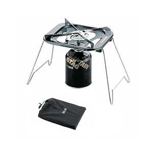 大型五徳ガスバーナーコンロ 収納バッグ付 (AP01091/M-8809)(分類：ガスバーナー/ガス...