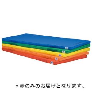 法人限定 トーエイライト 体操マット 軽量エコカラーマット 5cm厚 90×180×5cm 赤 T-...