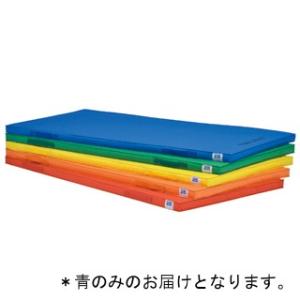 (法人限定) トーエイライト 体操マット 軽量エコカラーマット 5cm厚・ノンスリップ 90×180×5cm 青 T-1939B 特殊送料(ランク：7)(TOL) (Q41CD)｜fieldboss