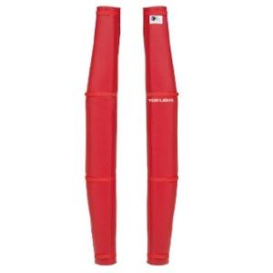 法人限定 トーエイライト バレー 支柱カバー バレーポールカバーR型DX 赤 B-2250R  送料...