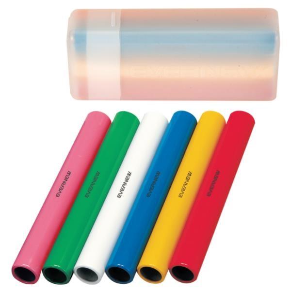 リレーバトンアルミ製6色組  EGA190 / 10319682  エバニュー (Q41CD)