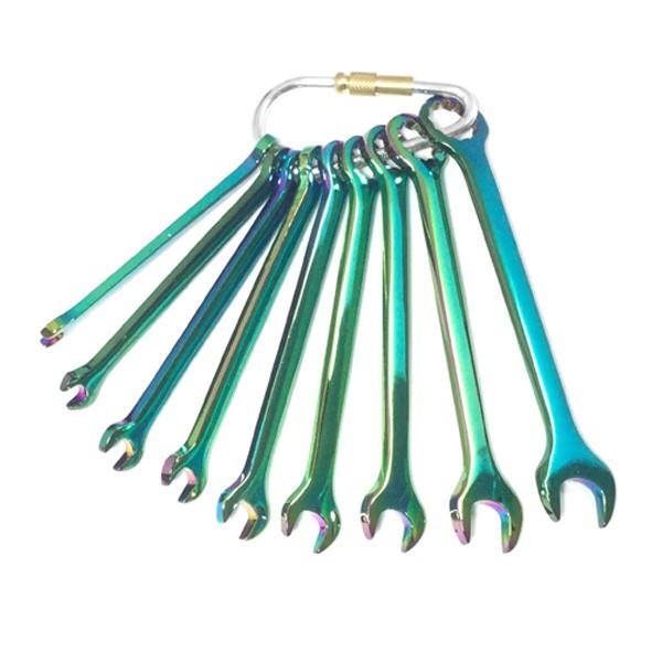 ベスト 9pcs ミニコンビレンチセット DIY コンビレンチ ミニレンチセット ( CKS-90R...