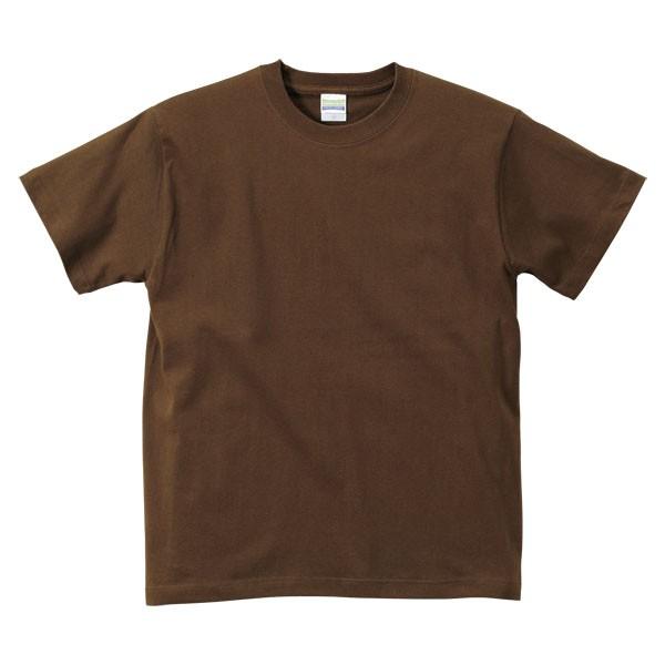 5.6オンスハイクオリティーTシャツ(アダルト) ダークブラウン UnitedAthle Tシャツ ...