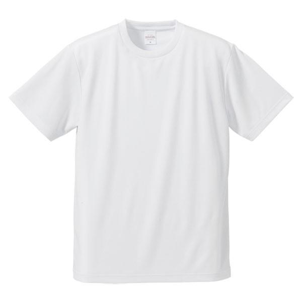 4.1オンスドライTシャツ ホワイト UnitedAthle Tシャツ 半袖 ( 590002W-0...