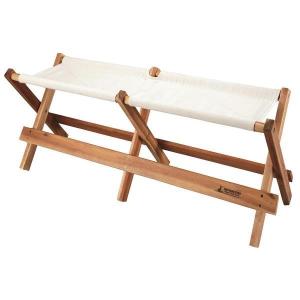 ベンチ 木製 椅子 おしゃれ 椅子 木製 椅子 折りたたみ UP-1031 CSクラシックス AIDベンチ(ホワイト) キャプテンスタッグ 机 椅子 (CAG) (Q41CD)｜fieldboss