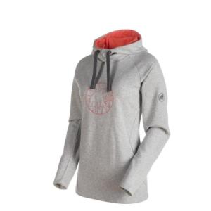 1040 0487 Mammut Logo 人気 Ml Hoody Women Granit マムート Qbj37 レディース Melange Barberry パーカー Mat