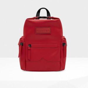 UBB5010LRS-MLR ORG M TOPCLIP BACKPACK RUB LTH MILITARY RED ハンター リュック 撥水 (HUN) (Q41CD)｜fieldboss