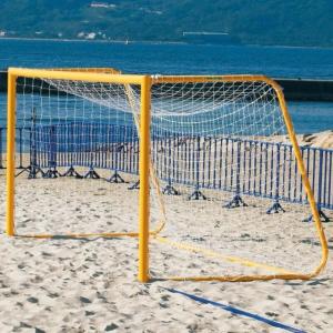 ビーチサッカー ゴール 体育用品 学校用品 ビーチサッカーゴール 専用ネット付1組 S-0125 送料ランク(お見積もり) (SWT) (Q41CD)