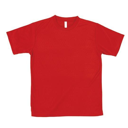 Tシャツ 赤 Tシャツ 無地 Tシャツ シンプル 38372 ATドライTシャツ S レッド 150...