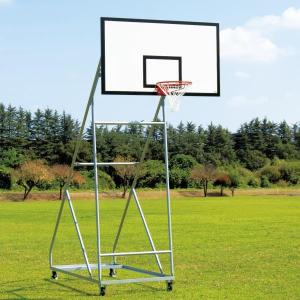 バスケットゴール バスケ ゴール バスケ 学校用 S-9364 バスケットゴール 一般用 移動式 150mmキャスターストッパー付 送料ランク:(別途) (SWT) (Q41CD)