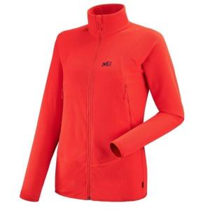 フリースジャケット ジャケット レディース トレッキングウェア K LIGHTGRID JKT W FIRE