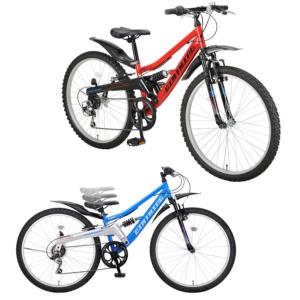 自転車 26インチ 自転車 子供用 子供用自転車 ダートキングWサスATB266 (CAG) (Q41CD)｜fieldboss