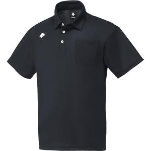ポロシャツ メンズ Tシャツ メンズ 半袖 メンズ ポロシャツ（ポケット付） ブラック (DES) (Q41CD)｜fieldboss