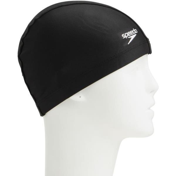 水泳帽 スイムキャップ 水泳キャップ SE12070-K トリコットキャップ ブラック (JSS) ...