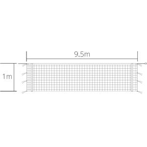 ネット バレー バレーボール ネット B-2845 6人制バレーボールネット 送料ランク