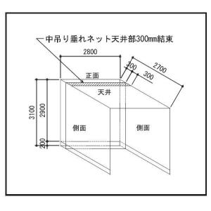 法人限定ケージ ゴルフ ゴルフネット ゴルフ練...の詳細画像1