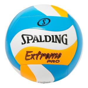 バレーボール 5号球 ボール バレー SPALDING 72-198Z エクストリームプロ ウェーブ ブルー×オレンジ 5号球 (SP) (Q41CD)