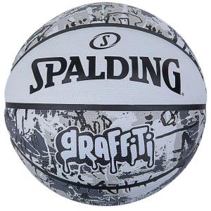 SPALDING（スポルディング） グラフィティ ホワイト 84-375Z 7号球 白
