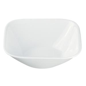 皿 白 白い皿 食器 白 CP-8905 コレールウインターフロストホワイト スクエア中ボウルJ2323-N (AP) (Q41CD)｜fieldboss